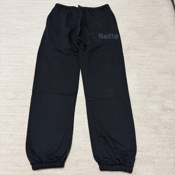 Yeezy YZY BULLY Jogger Sweatpants Size 2 (M-L) Black On Black Brand New